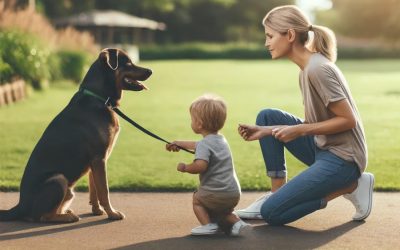 Child-Dog Bonding Through Supervision